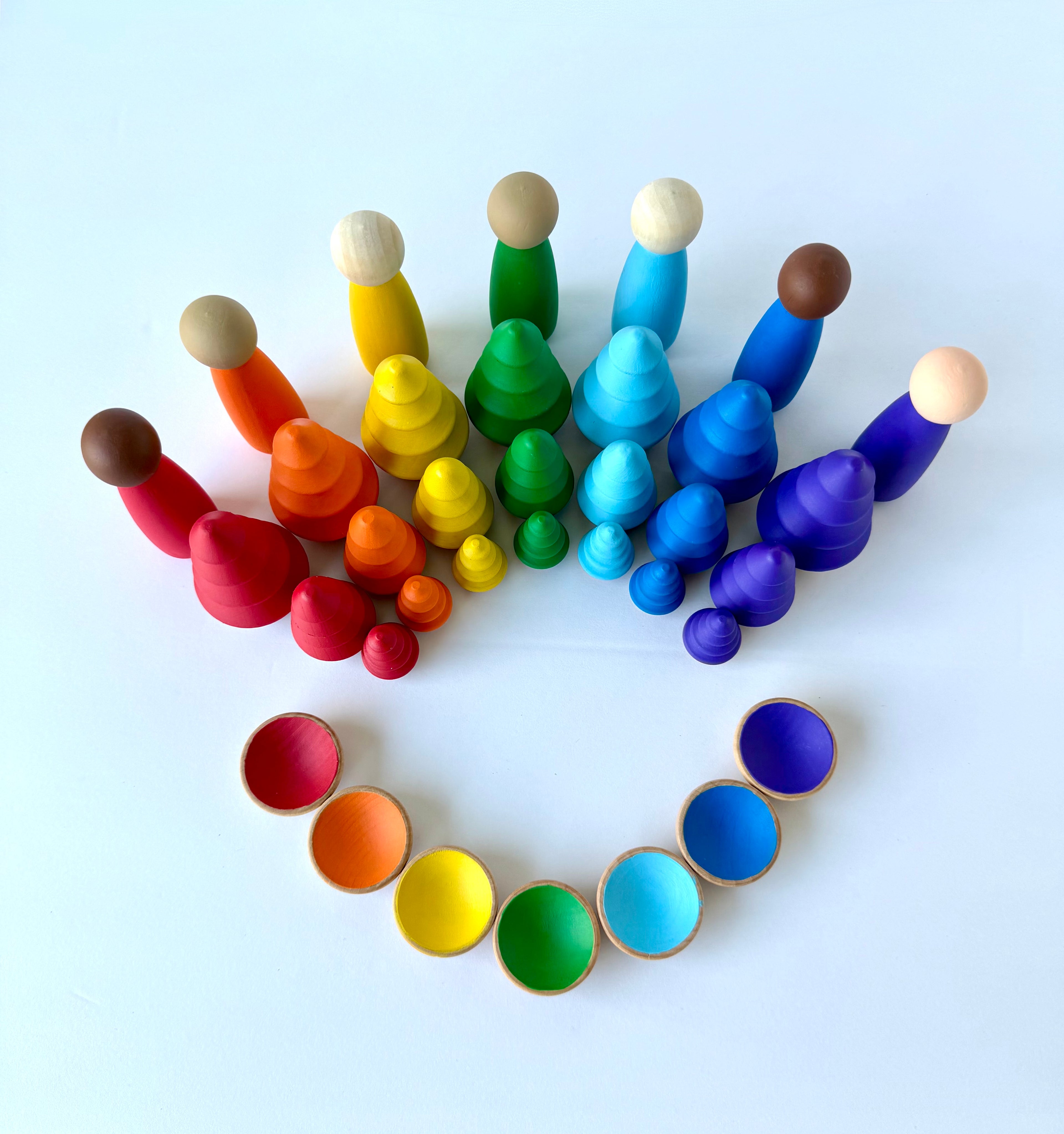 Rainbow Play Pals Collection- Individual Pieces